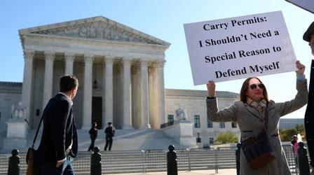 Video thumbnail: PBS NewsHour Supreme Court considers limits of Second Amendment