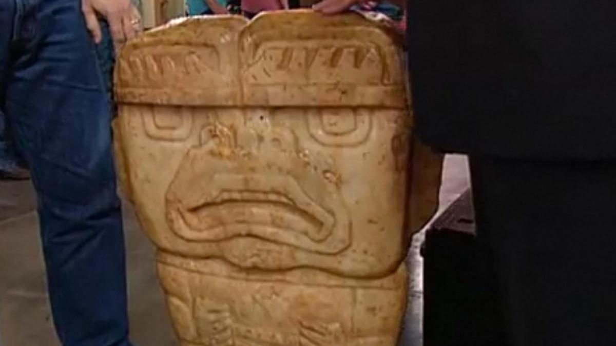 Appraisal 20thCentury Fake Olmec Figure Antiques Roadshow