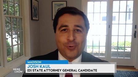 Video thumbnail: Here and Now Kaul on 2022 Attorney General Run