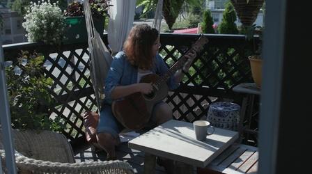 Video thumbnail: PBS NewsHour Guitar maker's unique materials lower environmental impact