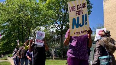 Workers protest pending sale of nursing home in East Orange