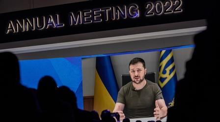 Ukraine begs Davos