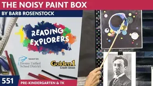 PK-TK-551: The Noisy Paint Box by Barb Rosenstock