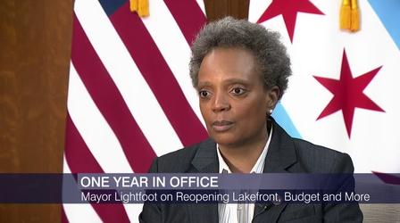 Video thumbnail: Chicago Tonight Mayor Lori Lightfoot Reflects on First 365 Days in Office