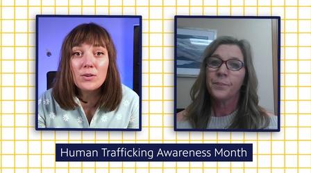 Video thumbnail: Compass Human Trafficking Awareness Month