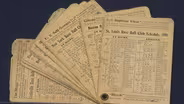 Appraisal: 1898 National League Playing Card Schedules