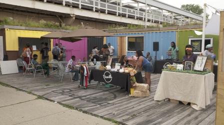 Video thumbnail: Chicago Tours with Geoffrey Baer The Entrepreneurs Who Set Up Shop in Shipping Containers