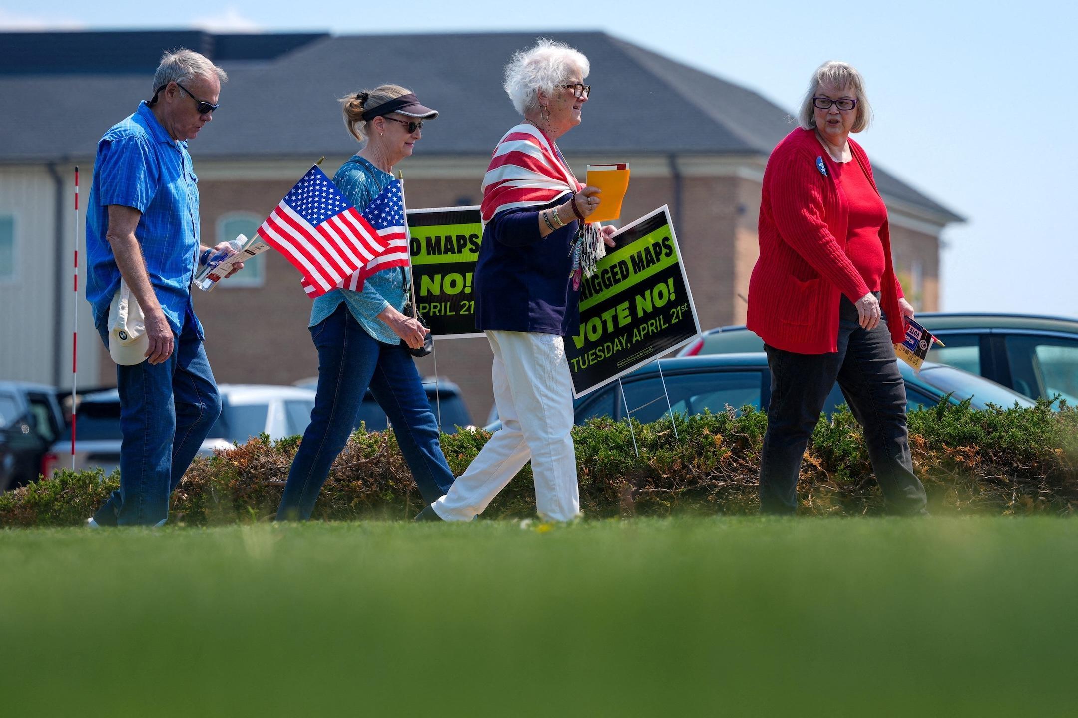 News Wrap: Virginia voters approve new congressional map that could help Democrats