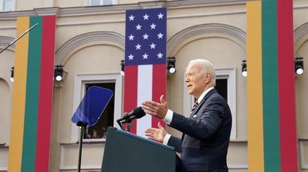 Video thumbnail: Washington Week with The Atlantic What the NATO summit accomplished for Biden's campaign