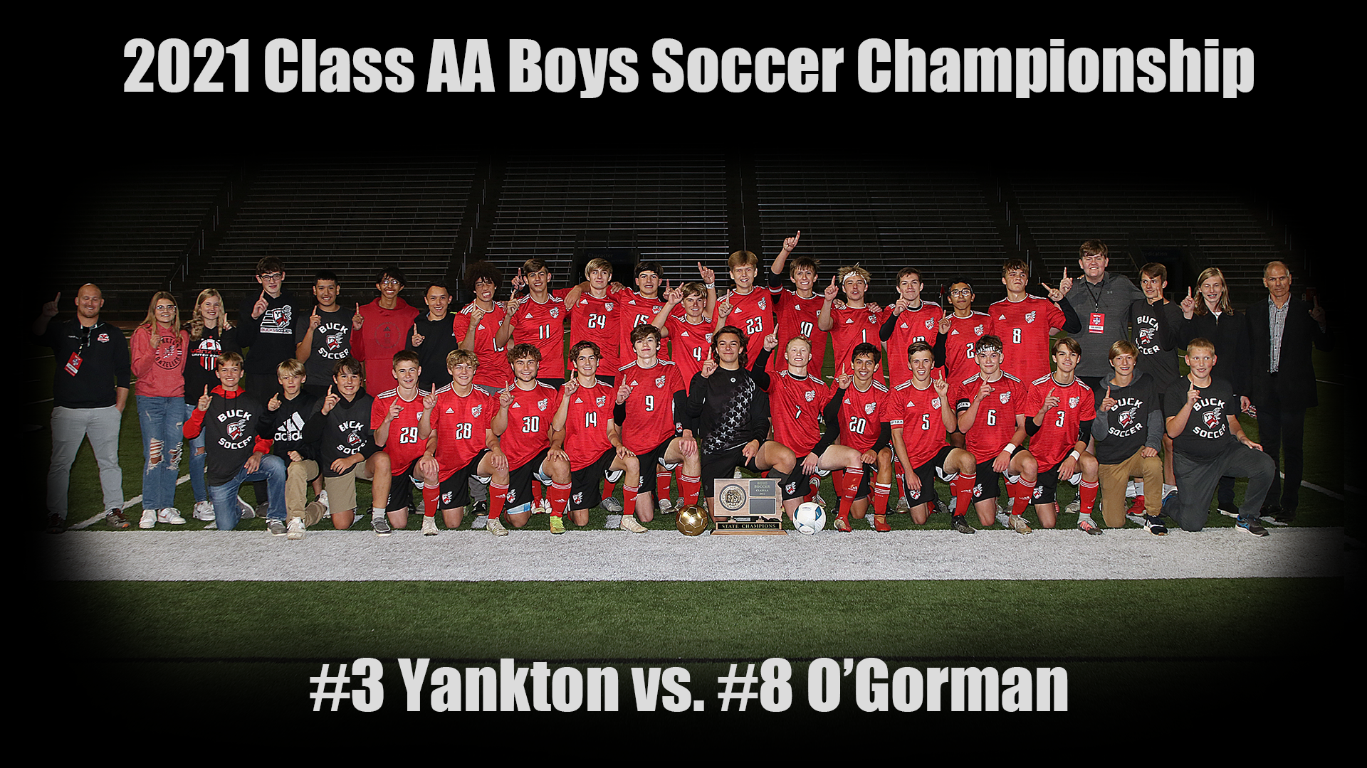 2021 Class AA Boys Soccer | Yankton vs. O'Gorman