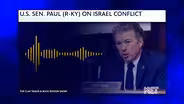 U.S. Sen. Paul On Israel Conflict