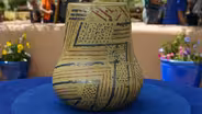 Appraisal: Jean Dunand Enameled Copper Vase, ca. 1920