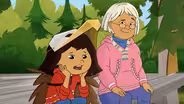 Mahsi'choo, Auntie Midge!