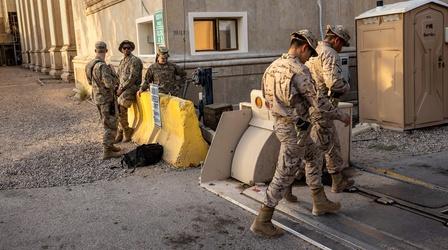Video thumbnail: PBS NewsHour As ISIS presence dwindles, troops in Iraq face other threats