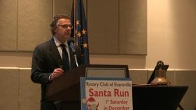 Video thumbnail: Evansville Rotary Club Regional Voices: Kenneth Shemroske, Ph.D. Cybersecurity