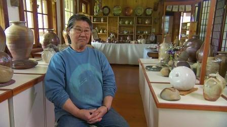 Video thumbnail: Oregon Art Beat Hiroshi Ogawa, wood fired dragon kiln | K-12
