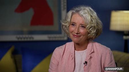 Video thumbnail: Amanpour and Company Emma Thompson on "Good Luck to You, Leo Grande"