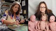 Mixed Media Artist Gina Wolfrum & Dollmaker Doris Moyers-Hornbogen