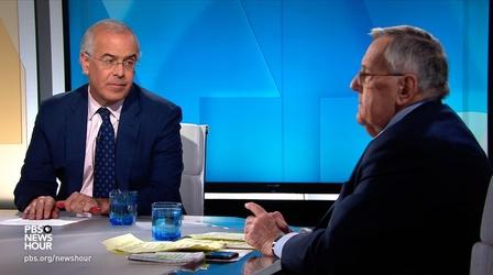 Video thumbnail: PBS NewsHour Shields and Brooks on Trump and Syria, impeachment politics