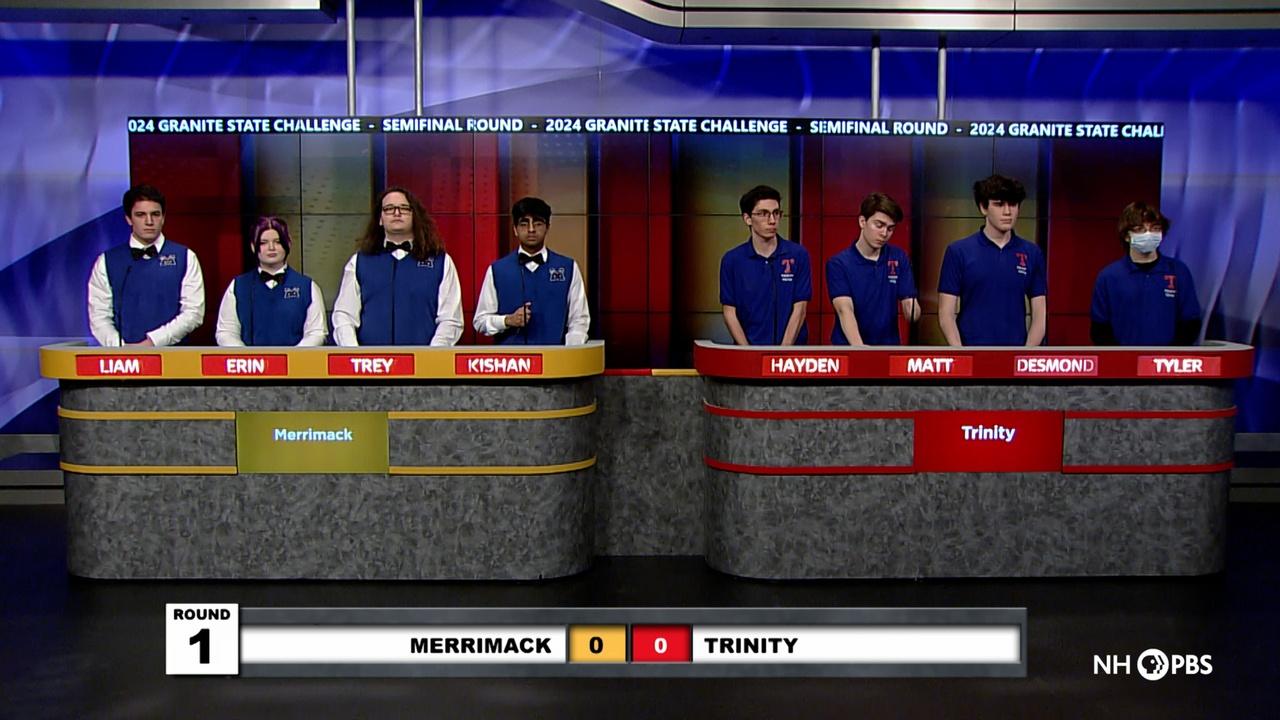 Granite State Challenge | Semi Finals: Merrimack VS Trinity