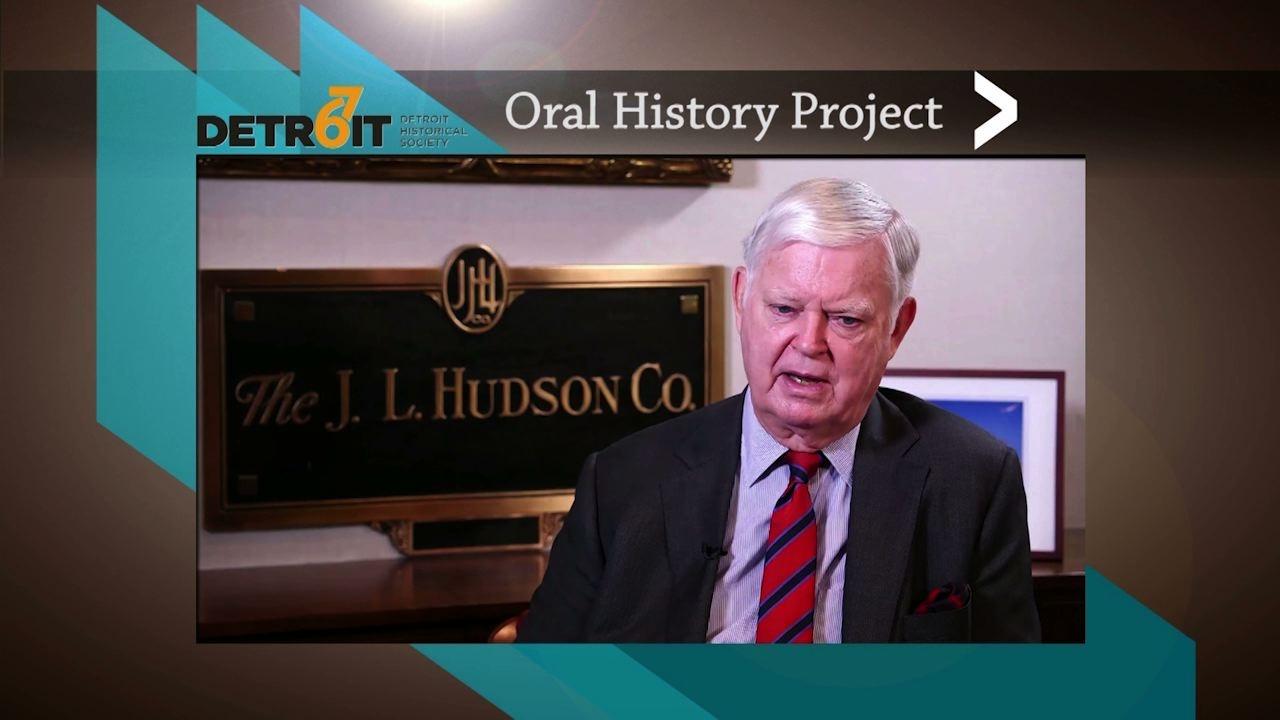 Detroit 67 Oral History Project Joseph L. Hudson, Jr. American Black