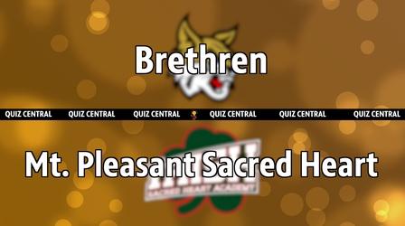 Video thumbnail: Quiz Central Brethren vs. Mt. Pleasant Sacred Heart
