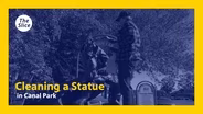 So, who cleans statues?