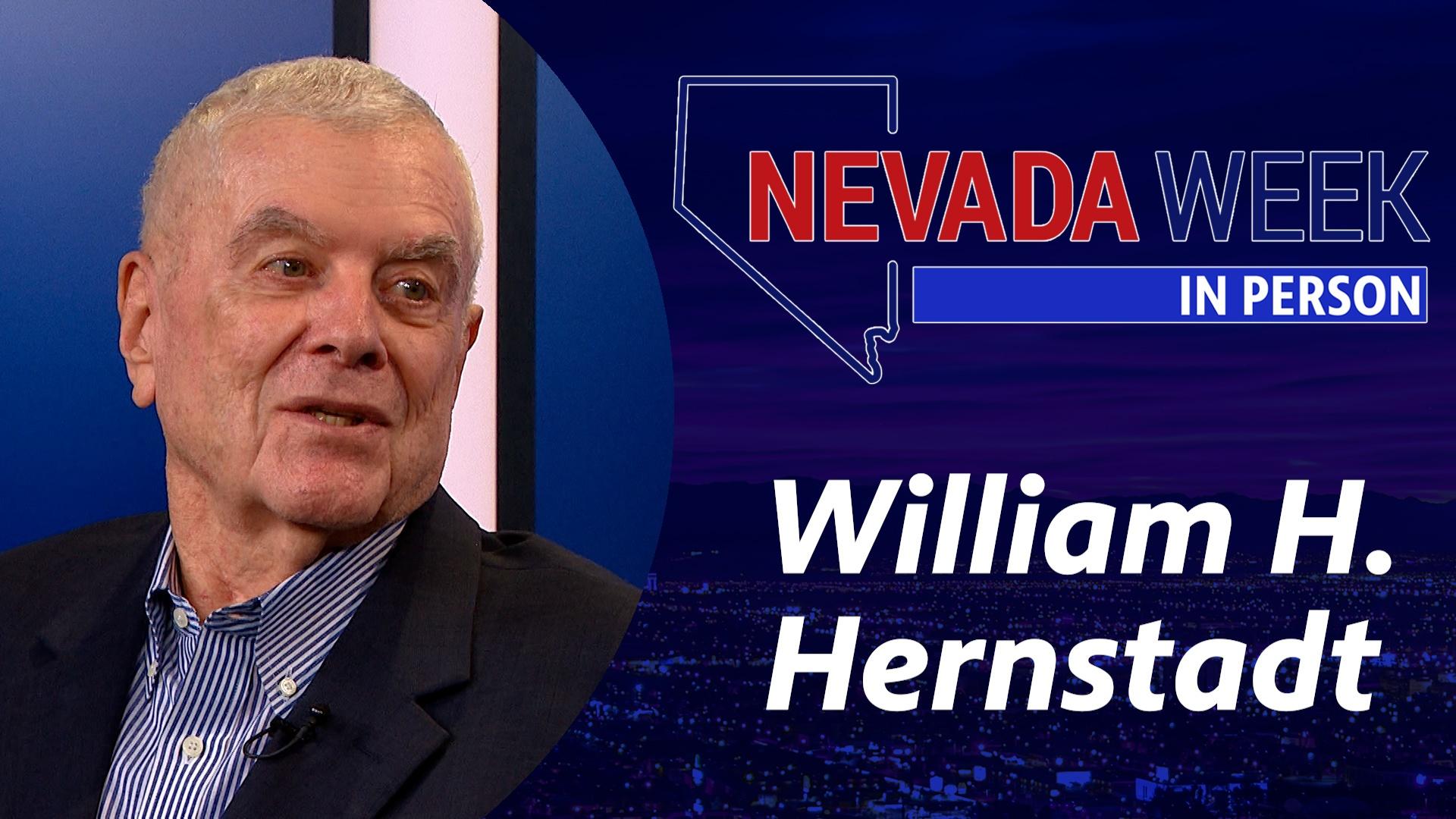 One-on-one interview with William H. Hernstadt, Nevada State Senator, 1977-1984