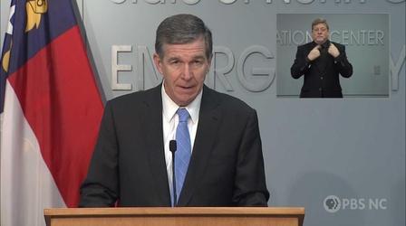 Video thumbnail: NC Emergency Management and Weather 03/11/21: Coronavirus Briefing (English)