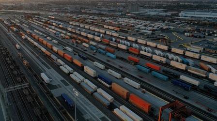 Video thumbnail: PBS NewsHour House passes bill to stop railroad strike