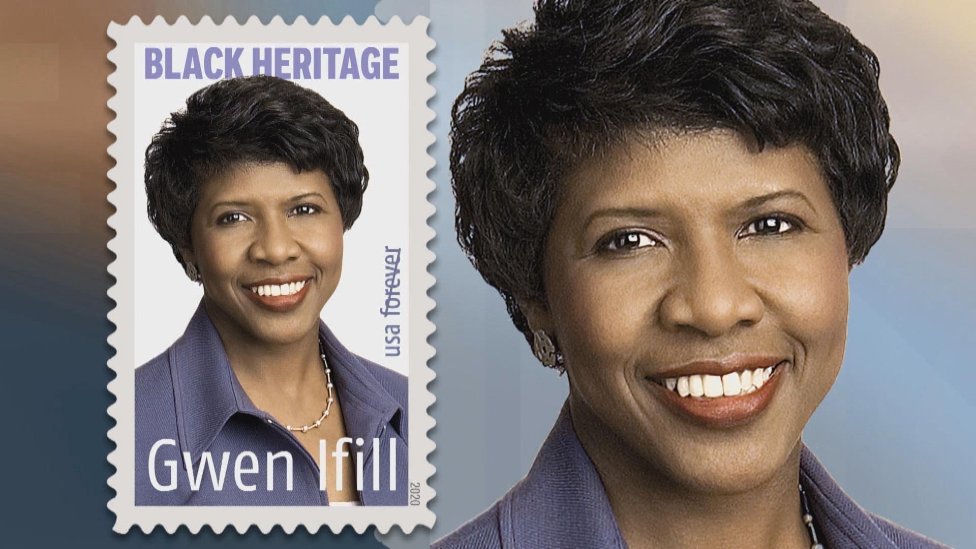 Late Journalist Gwen Ifill on New USPS Forever Stamp