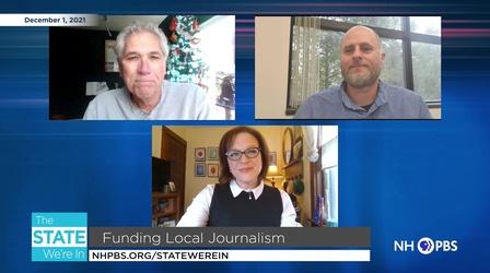 Video thumbnail: The State We're In 12/1/2021 - Funding Local Journalism