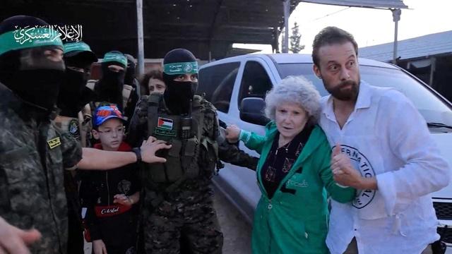 Daughter of man held in Gaza discusses 1st hostage release