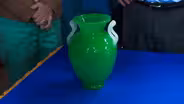 Appraisal: Steuben Jade & Alabaster Glass Vase, ca. 1928