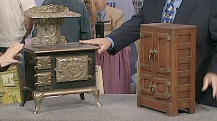Video thumbnail: Antiques Roadshow Appraisal: Display Stove & Salesman's Sample Ice Box