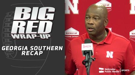 Video thumbnail: Big Red Wrap-Up Georgia Southern Recap
