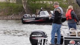 Video thumbnail: Off 90 Gov. Fishing Opener. Shanda Brekke. Paint the rink pink.