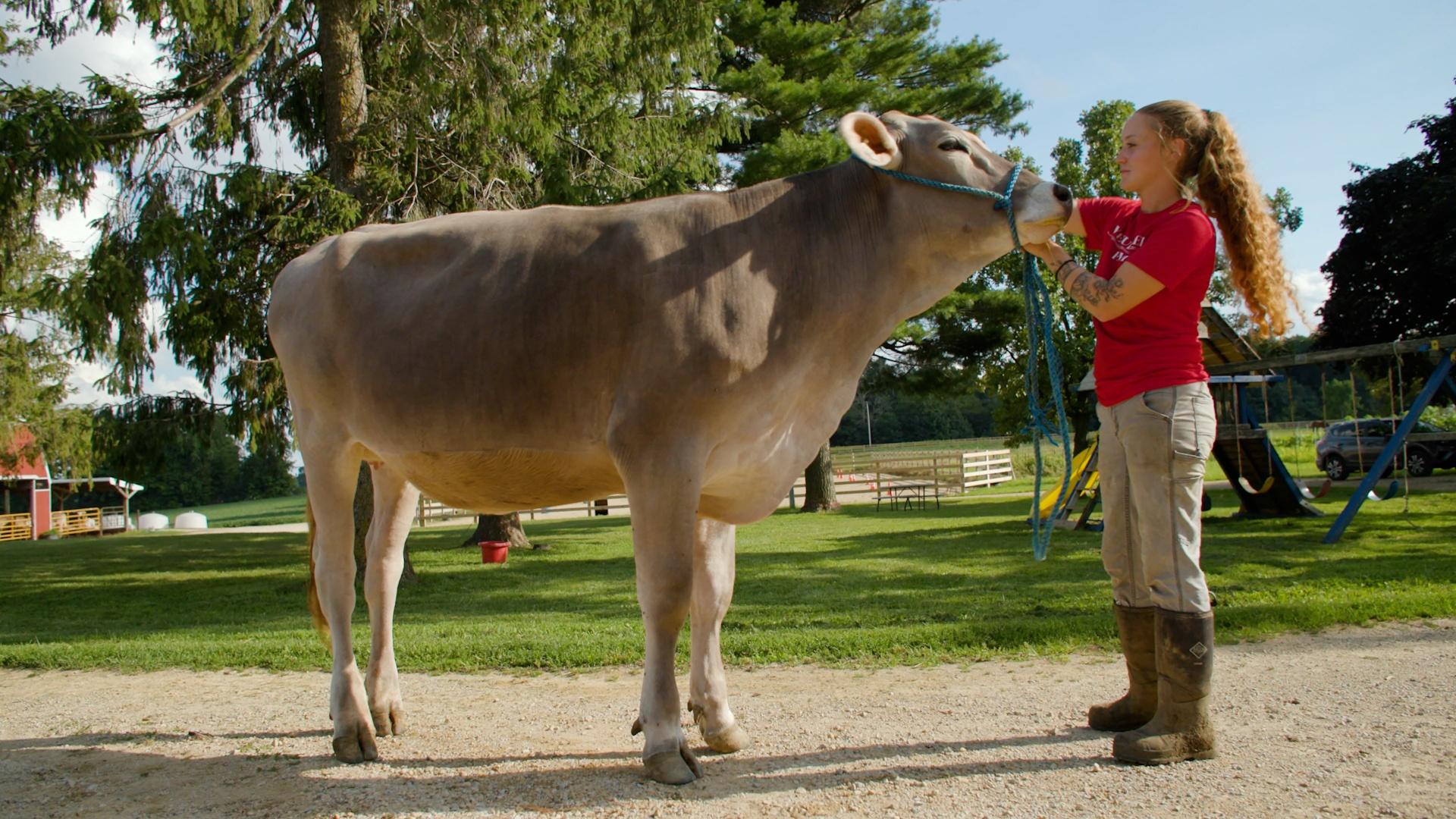 Inga Meets A Young Dairy Farmer