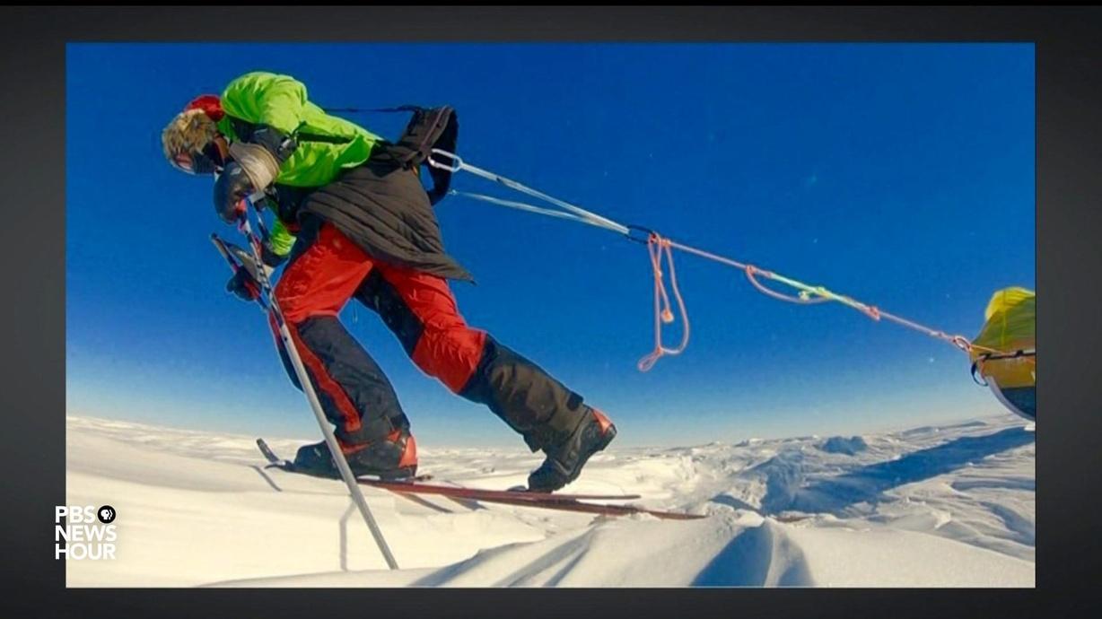Colin O'brady Colin O'Brady completes first-ever Antarctica solo trek | Watch PBS ...