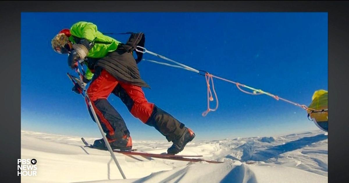 Colin O'brady PBS News Hour | Colin O'Brady completes first-ever Antarctica solo trek ...