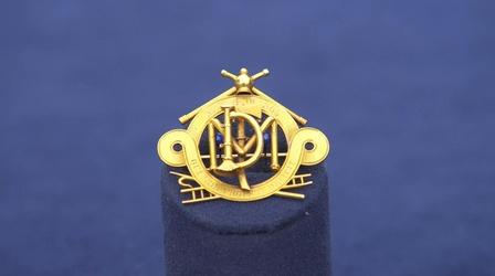 Video thumbnail: Antiques Roadshow Appraisal: 1867 NY Fire Commissioner's Badge
