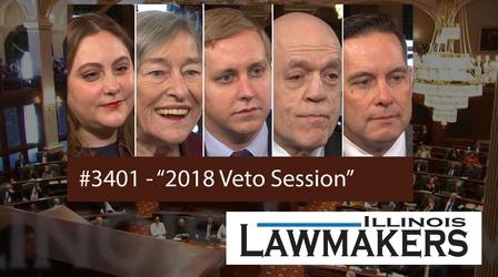 Video thumbnail: Illinois Lawmakers S34 E01: 2018 Veto Session