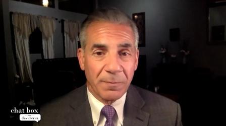 Video thumbnail: Chat Box with David Cruz Making his Final Case for Governor: Jack Ciattarelli