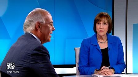 Video thumbnail: PBS NewsHour Brooks and Tumulty on debt ceiling, Jan. 6 investigation