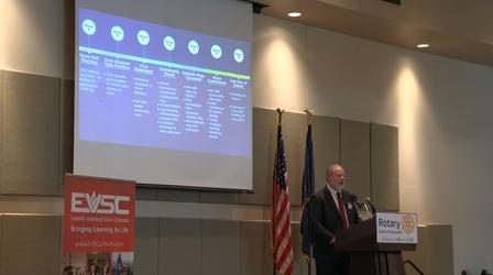 Video thumbnail: Evansville Rotary Club Regional Voices: 2021 State of the EVSC Schools