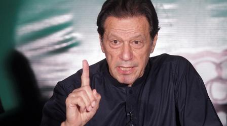 Video thumbnail: PBS NewsHour Imran Khan discusses government crackdown on his party