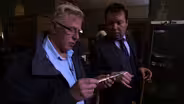 Frances Barber and Phil Davis