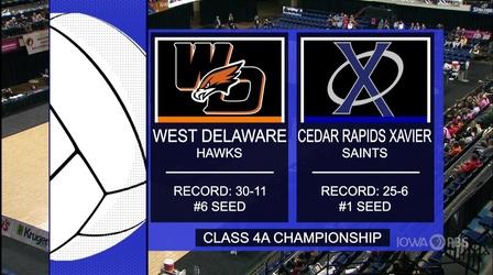 Video thumbnail: Iowa PBS Presents (4A) 2020 IGHSAU Girls State Volleyball Championships