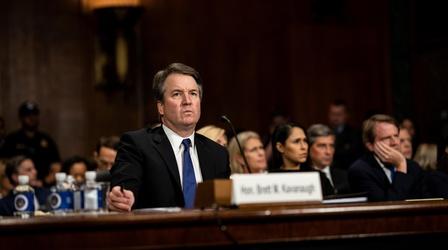 Video thumbnail: PBS NewsHour Tests of credibility, partisan blowups at Kavanaugh hearing