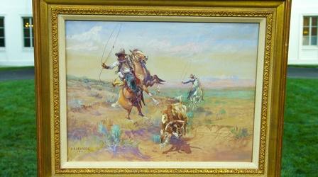 Appraisal: Olaf Carl Seltzer Gouache & Watercolor Painting